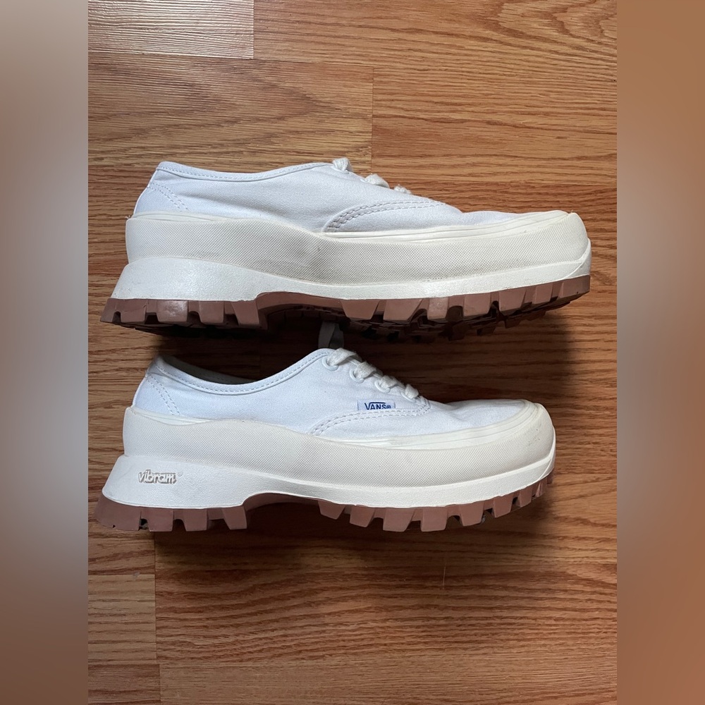 Vans Authentic White Vibram DX Low-Top Sneakers